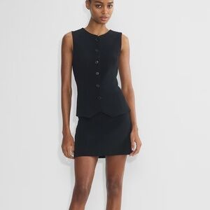 Wilfred Classic Pencil Mini Skirt - Black size 10